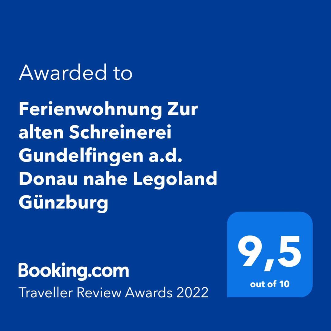 Ferienwohnung "Zur Alten Schreinerei" Gundelfingen - Donau Gundelfingen an der Donau Exterior photo